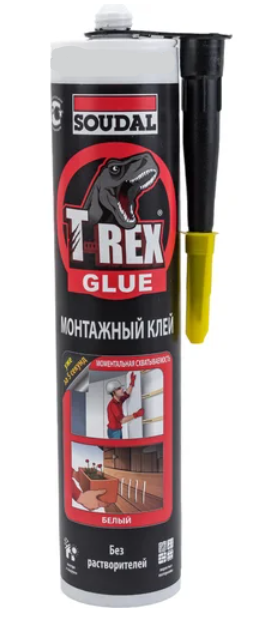 Монтажный клей SOUDAL T-REX моментальная схватываемость 380 г 