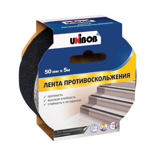 Клейкая лента противоскольжения Unibob 50мм 5 метров
